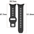 thumbnail image 3 of REQO 5-Pack Bands for Samsung Galaxy watch8 40mm/44mm/Classic Smart Watch Bands Replacement Waterproof Soft Straps Washable Straps Wristbands Accessoy Sports Bracelet Watch Band Strap, 3 of 8