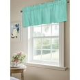 thumbnail image 6 of Valances for Windows Vintage Linen Rod Pocket Cafe Window Treatments Valance Curtains for Kitchen Bathroom Laundry Basement Windows 60"x14", 6 of 9