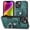 Green, variant on Allytechgroup Wallet Phone Case for iPhone 14 Pro, RFID Blockling Smart Shell with Credit Card Slot Magnetic Car Mount Support Shockproof Protective Back Cover for iPhone 14 Pro, Black