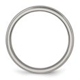 thumbnail image 2 of Titanium 4mm Beaded Edge Ring Man Wedding Classic Milgrain Beadsed  For Dad Mens  For Him, 2 of 10