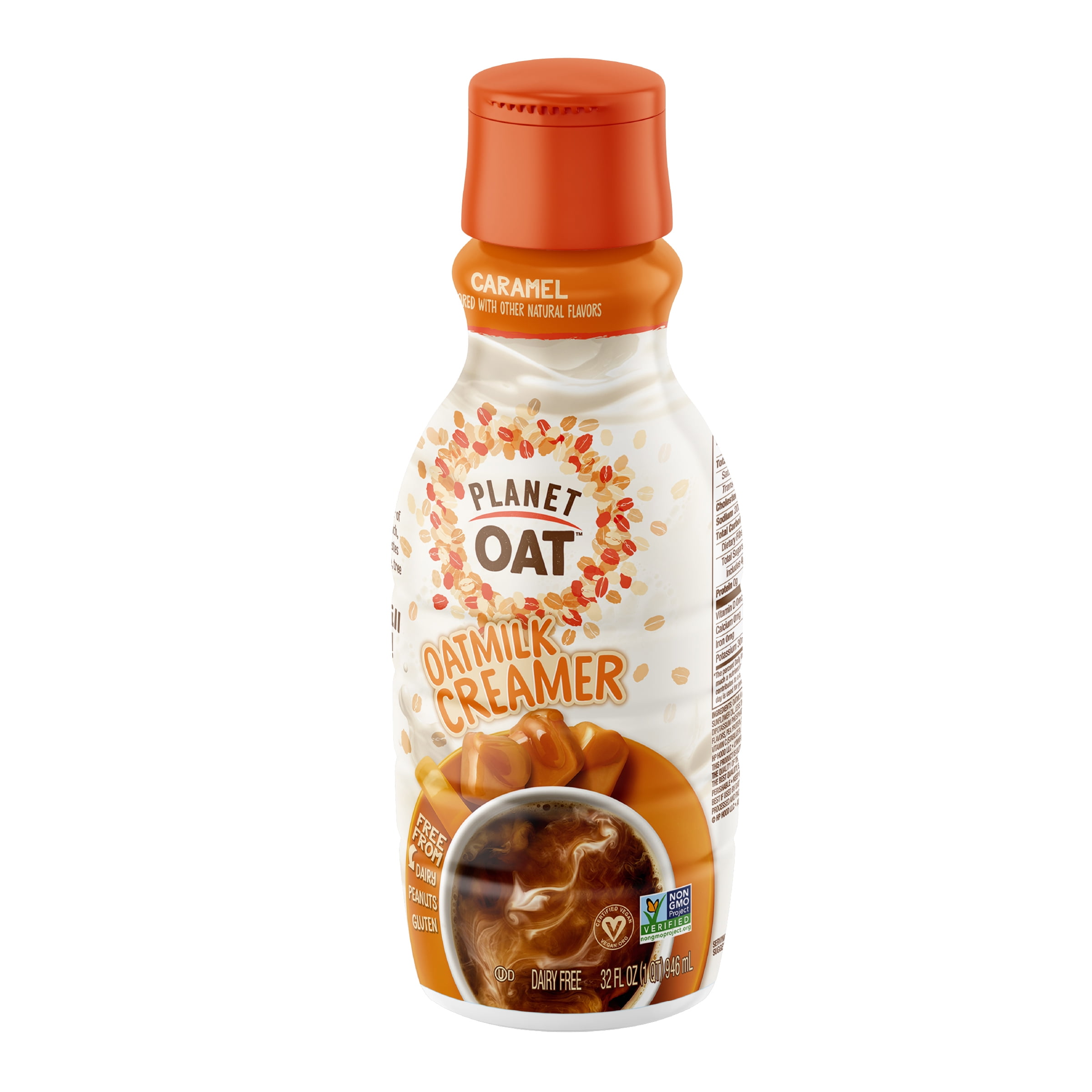 Planet Oat Oatmilk Caramel Coffee Creamer, 32 oz