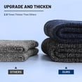 thumbnail image 5 of 5 Pairs Wool Socks for men,Warm Winter Boot Socks for Hiking Walking,Thick Thermal Gifts Socks, 5 of 8