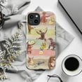 thumbnail image 6 of Combo 3 Playful Curious Monkey Phone Case, Cartoon Bananas, Picnic and Adventure Design, Unique Protective iPhone Cover Set for iPhone 16 15 14 13 12 11 Plus Pro Max Mini, 6 of 6