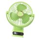 thumbnail image 5 of Ventilador portátil con clip y luz nocturna. Ventilador de escritorio. verde, 5 of 9