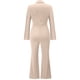 thumbnail image 5 of Gibobby Pantalones cortos Mono recto informal de cintura alta de otoño invierno para mujer(Beige， XXL), 5 of 5