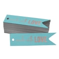 thumbnail image 1 of Inkdotpot Rose Gold Foil Paper Hang Tags Made With Love Text Favor Tags 50 Pieces, 1 of 1