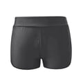 thumbnail image 6 of Womens Swim Bottoms Swim Shorts High Waist Athletic Running Shorts Quick Drying Swimsuits Bottom Trunks Grey, Size XXXL, 6 of 7
