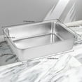 thumbnail image 2 of Caja de arena para gatos BierBear de acero inoxidable para grandes felinos, 2 of 7