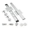 thumbnail image 4 of GUOOL Hidden Flip up Cabinets Door Slide Rails Sliders Easy to Install Door Hardware Kit for Kitchen Cabinet Bedroom Home Bookcases 350mm, 4 of 9