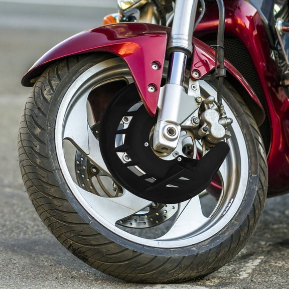 KONTONTY Brake Disc Cover Plastic 1Set 12.2X10.4X2.0In
