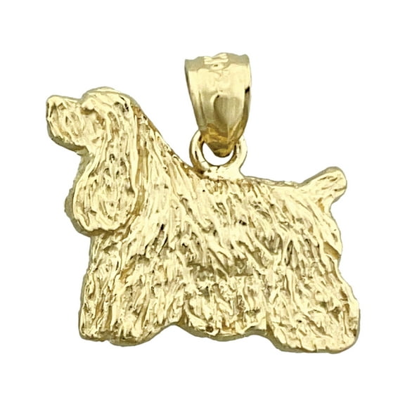 14K Gold American Cocker Spaniel Charm