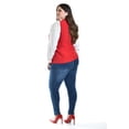 thumbnail image 2 of Chaleco de vestir Roman Fashion /Tallas Extras, 2430 (Rojo) rojo 40, 2 of 7