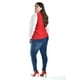 thumbnail image 2 of Chaleco de vestir Roman Fashion /Tallas Extras, 2430 (Rojo) rojo 40, 2 of 7