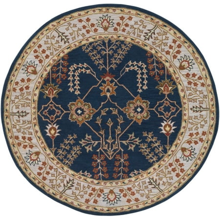 Traditional Awmd2241 66rd Area Rug 6, 6 Round Area Rug