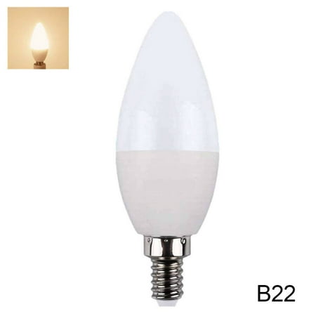 

Mpeace 3W E27/E14/E12/B22 RGB Color Changing LED Candle Light Bulb with Remote Control