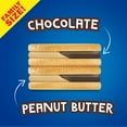 thumbnail image 4 of OREO Chocolate Peanut Butter Pie Sandwich Cookies, Family Size, 17 oz, 4 of 13