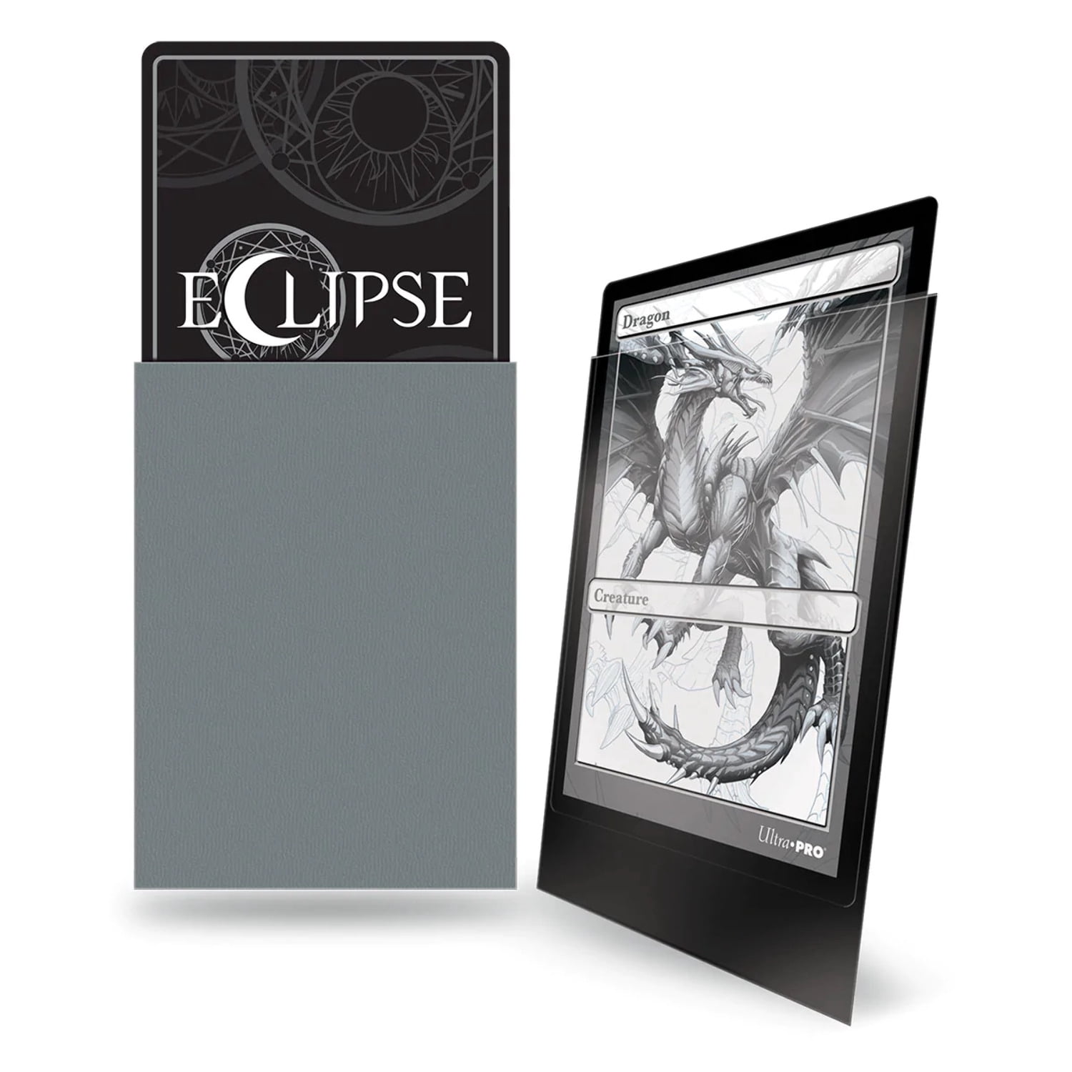 dragon eclipse card sleeves Gloss Standard Deck Protector (100ct) Compatibility claims only extend to the physical size of the cards in each respective game and no claim to endorsement or authorization by the respective rights holders is expressed or implied by Sleeve Kings and Imperial Publishing Ultra PRO: Standard 105ct Sleeves