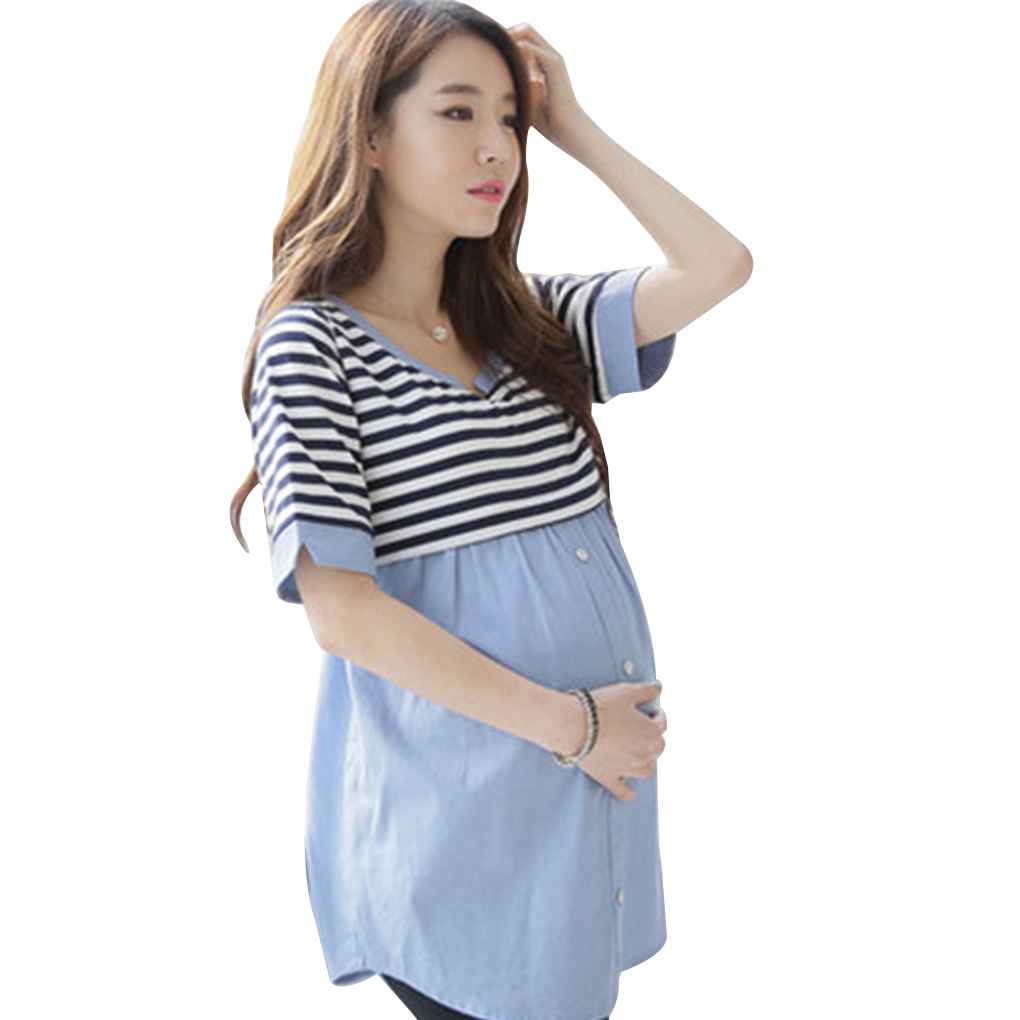 Nursing Shirts Maternity Clothes 