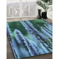 thumbnail image 2 of Ahgly Company Indoor Rectangle Patterned Blue Jay Blue Area Rugs, 5' x 8', 2 of 6