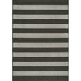 thumbnail image 2 of nuLOOM Alexis Striped Indoor/Outdoor Black 5' 3" x 7' 6" Coastal Area Rug, 2 of 9