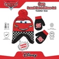 thumbnail image 4 of Disney Kids Winter Hat, Toddlers Mittens, Lightning McQueen Baby Beanie for Boys Ages 2-4, 4 of 5