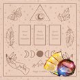 thumbnail image 4 of Portables Washable Reading Cloth Mystical Velvets Ritual Cloth Durability Mats for Divination Ceremonies, 4 of 9