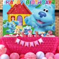 thumbnail image 4 of Blue Clues Backdrop Banner Party Supplies Poster Background for Photography Kids Birthday Decorations, 4 of 8