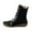 C-Black, variant on 2025 Women's Autumn and Winter Women's Wide Calf Riding Boots Khaki Comfortable Low Heel Long Boots for Women Wide Calf Heels Round Toe Perforated Suede Boots
