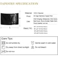 thumbnail image 4 of FREEAMG Tapestry Stunning Tiger Black Tapestry Wall Hanging Decorative Wall Tapestries Wall Art Wall&nbsp;Blanket&nbsp;Bedding Tapestry for Bedroom Living Room Dorm Home Decor 80"x60", 4 of 7