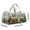 🥥 A_New#429, variant on Patchwork travel bag printed duffel tote - vintage style pattern, spacious interior, durable construction, multiple carrying options, versatile weekend getaway bag