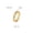 YYR0231302G, variant on Unisex Stainless Steel Geometric Hollow Ring With Great Wall Pattern PVD Gold Plated Finish For Everyday Wear Jewelry