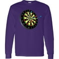 thumbnail image 3 of Inktastic Dart Board Long Sleeve T-Shirt, 3 of 5