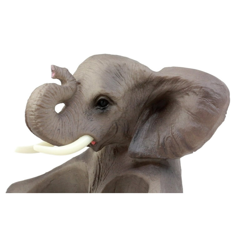 Ebros African Bush Elephant Glass Salt & Pepper Shakers Holder Decor 7 H -  Walmart.com in 2023