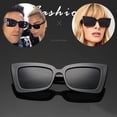 thumbnail image 2 of Nuevas gafas de sol cuadradas de montura pequeña de moda europea y americana, 2 of 4