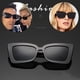 thumbnail image 2 of Nuevas gafas de sol cuadradas de montura pequeña de moda europea y americana, 2 of 4