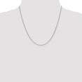 thumbnail image 2 of 10K White Gold Cable chain 20 in 1 mm WG 1mm Polished, 2 of 5