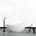 thumbnail image 4 of Ancona 17” Bathroom Shower Bench in Pure Acrylic Stone, 4 of 5