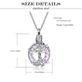 thumbnail image 2 of Tree of Life Urn Necklace for Ashes Eternity Crystal Tree of Life Necklace for Women Valentines Day Anniversary Birthday Mothers Day Gifts for Her w/Funnel Filler, 2 of 9