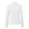 thumbnail image 4 of 2024 Women's High Neck Slim Long Sleeve Top - Turtleneck, Tight Fit, Casual Shopping, 4 of 4