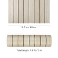 thumbnail image 2 of KALLORY Peel and Stick Wallpaper Wood Plank Roll 40cm x 3m Rustic Faux Wood Grain Removable Self Adhesive Wall Covering for Bedroom, 2 of 10