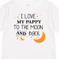 thumbnail image 4 of Inktastic I Love My Pappy To The Moon and Back Boys or Girls Long Sleeve Toddler T-Shirt, 4 of 5