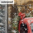 thumbnail image 6 of Art The Christmas Decor Shower Curtain for Bathroom Shower Curtain Set with 12 Hooks Waterproof Fabric Bath Curtain for Bathtub Restroom Decor, 72 X 72 in, 6 of 6