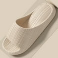 thumbnail image 3 of Xucatan Cloud Slides For Women And Men Non Slip Quick Drying Shower Shoes Slides Bathroom Sandals Lightweight Cushioned Thick Sole Gift, 3 of 4