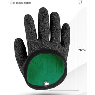 Gorilla Grip Veil Tac Black No Slip Fishing Gloves, 25067-26 