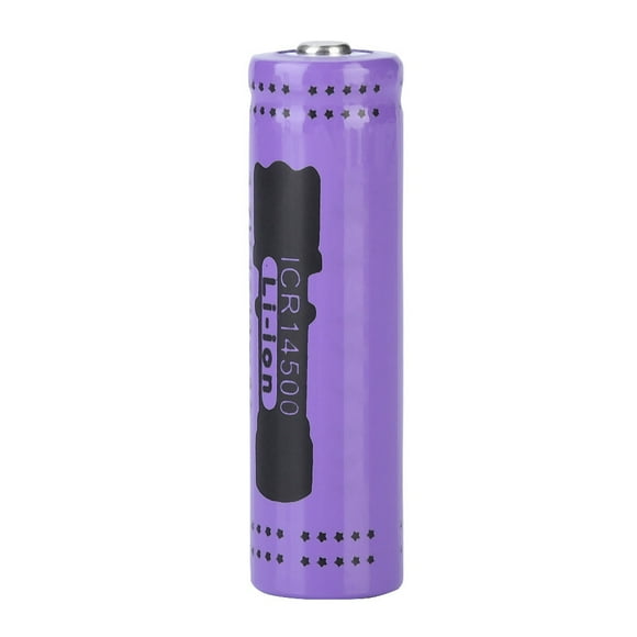 ZOUSSIQI Portable Flashlight Battery 3.7V 1600mAh GTLICR 14500 Rechargeable Battery EL225#30043