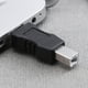 thumbnail image 1 of USB tipo A macho a USB tipo B macho conector adaptador convertidor para PC, 1 of 3