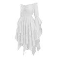 thumbnail image 4 of Likimi Hallowmas Dress For Women Dress Up Solid Color Stage Show Halloween Costumes For Performance Fashionable Cosplay Dresses Size 2Xl, 4 of 4