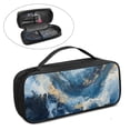 thumbnail image 2 of Jiueut Marble Print Stethoscope Storage Bag Storage Carrying Bag for Nurse Accessories Case for Stethoscope with Extra Room Stethoscope Bag with Carrying Handle, 2 of 7
