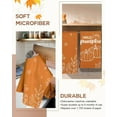 thumbnail image 4 of Fall Kitchen Towels Set of 2 - Fall Kitchen Dish Towels 18x26 Inches Decorative Autumn Themed Towel for Thanksgiving Harvest, Absorbent Hand Towel with Hanging Loop, Straw Pumpkin, 4 of 6