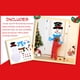 thumbnail image 2 of Fiudx Colgante de Muñeco de Nieve Diy, Kit de Manualidades de Fieltro, Kit de Adornos Navideños, Copo de Nieve, Gorro, Bufanda, Acebo, Decoración para Fiestas, Decoración de Pared para El Hogar, Cele, 2 of 7